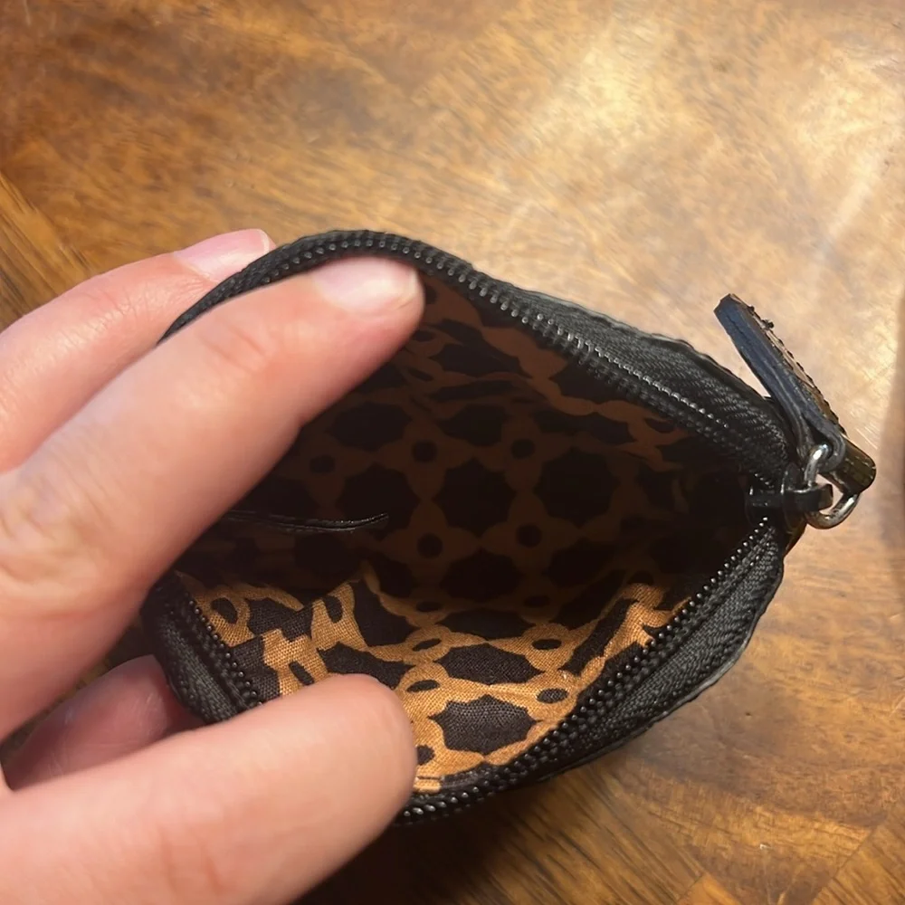 Brighton Barbados Pebbled Leather Braided Strap Hobo Shoulder Bag - Picture 5 of 14